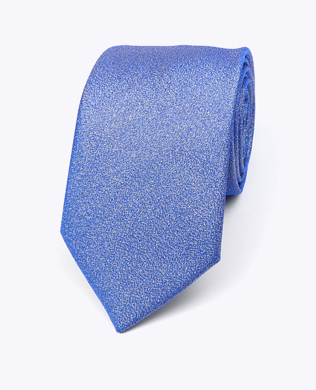 Corbata con Lentejuelas Azul n°2 Hombre en Poliéster | Isidore - Unipap's