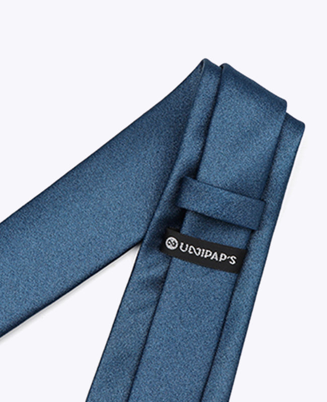 Corbata con Lentejuelas Azul n°3 Hombre en Poliéster | Armand - Unipap's
