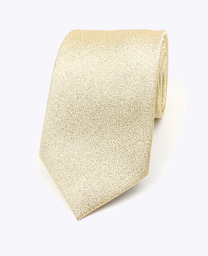 Corbata con Lentejuelas Dorado n°2 Hombre en Poliéster | Isidore - Unipap's