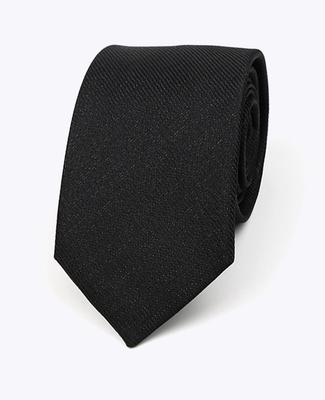 Corbata con Lentejuelas Negro n°1 Hombre en Poliéster | Léonard - Unipap's