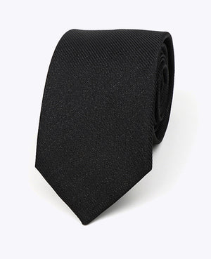 Corbata con Lentejuelas Negro n°1 Hombre en Poliéster | Léonard - Unipap's