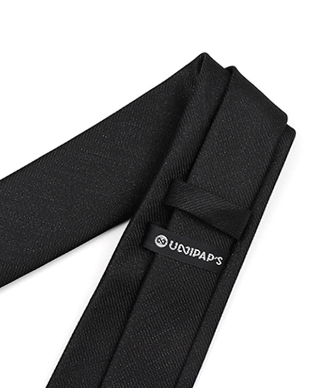 Corbata con Lentejuelas Negro n°1 Hombre en Poliéster | Léonard - Unipap's