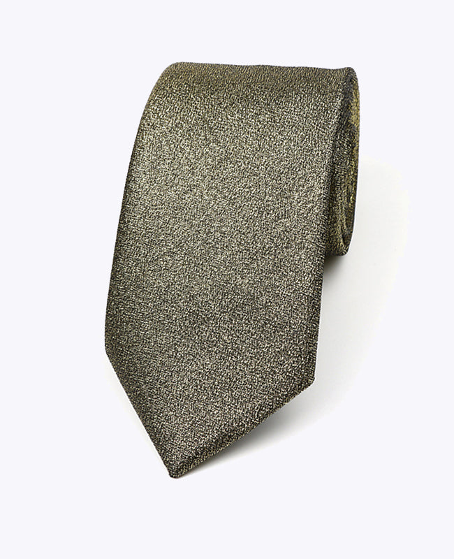 Corbata con Lentejuelas Negro n°3 Hombre en Poliéster «Isidore»