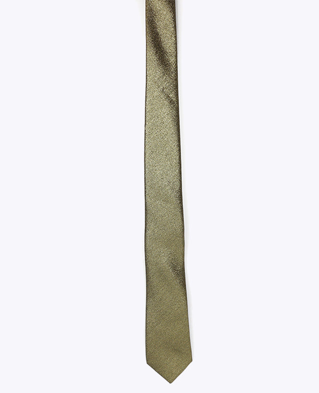 Corbata Con Lentejuelas Negro n°3 Hombre en Poliéster «Isidore»