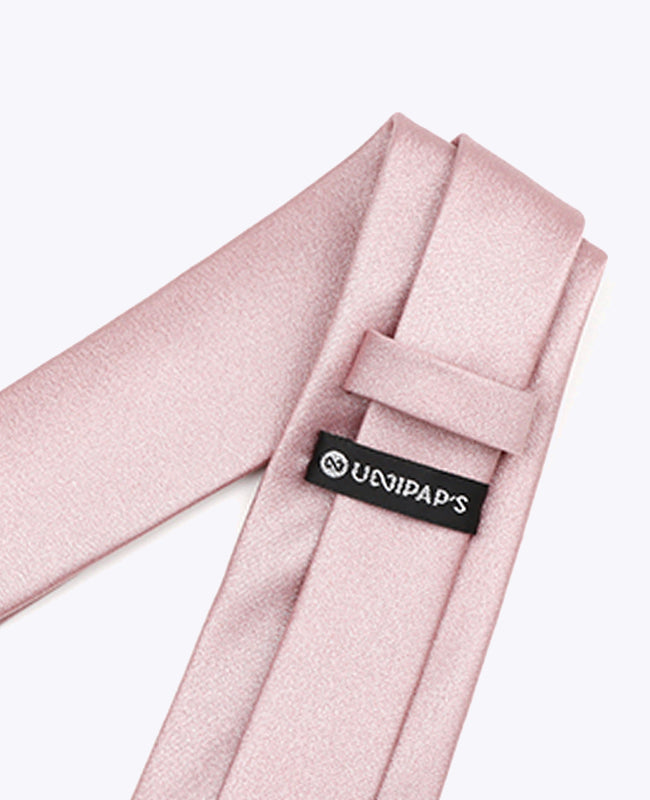 Corbata con Lentejuelas Rosa n°1 Hombre en Poliéster | Armand - Unipap's