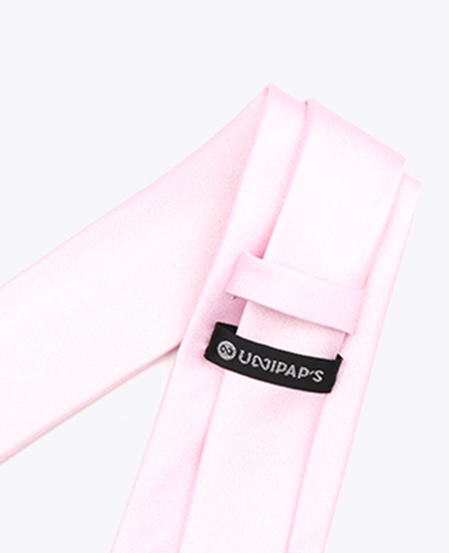 Corbata con Lentejuelas Rosa n°2 Hombre en Poliéster | Armand - Unipap's