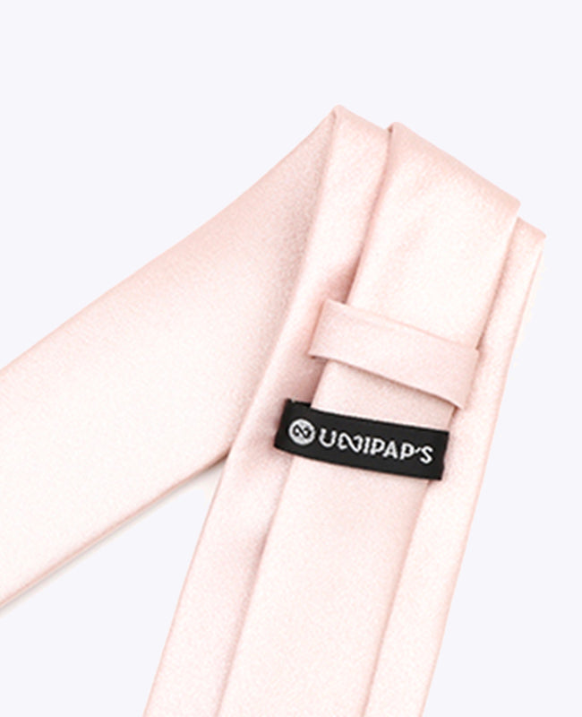 Corbata con Lentejuelas Rosa n°3 Hombre en Poliéster | Armand - Unipap's