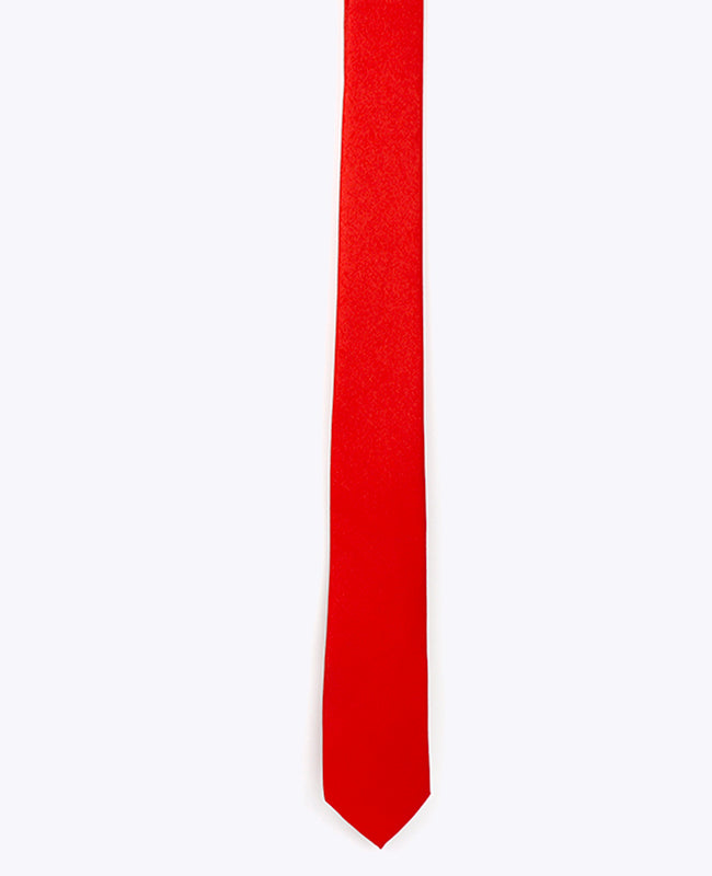 Corbata con Lentejuelas Rojo n°1 Hombre en Poliéster | Armand - Unipap's