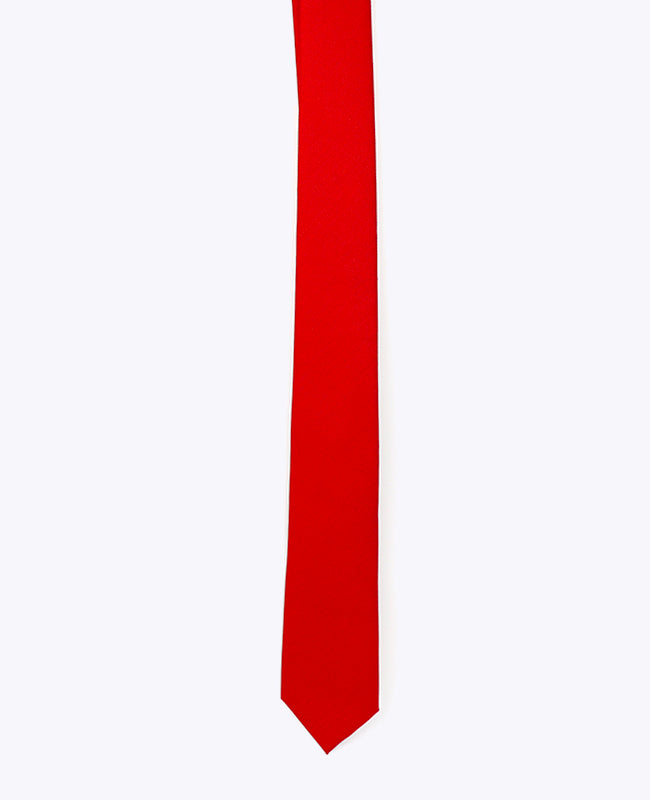 Corbata con Lentejuelas Rojo n°1 Hombre en Poliéster | Léonard - Unipap's