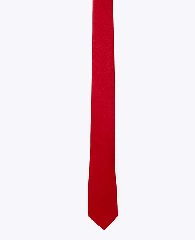 Corbata con Lentejuelas Rojo n°2 Hombre en Poliéster | Armand - Unipap's