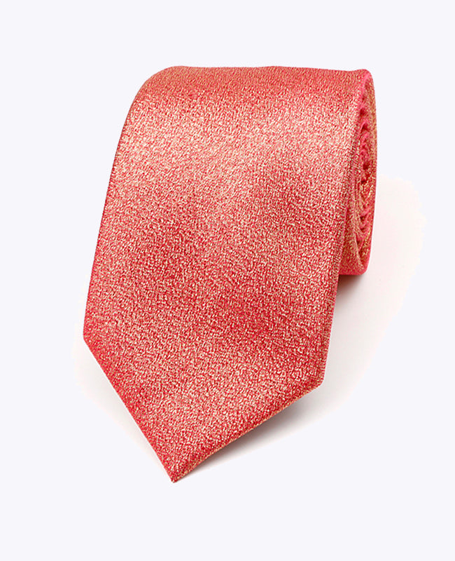 Corbata con Lentejuelas Rojo n°2 Hombre en Poliéster | Isidore - Unipap's