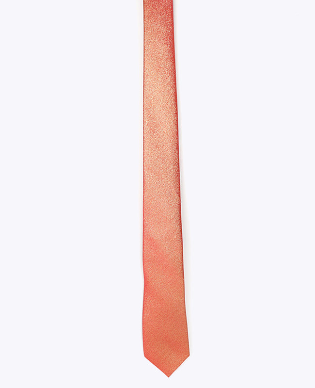 Corbata con Lentejuelas Rojo n°2 Hombre en Poliéster | Isidore - Unipap's