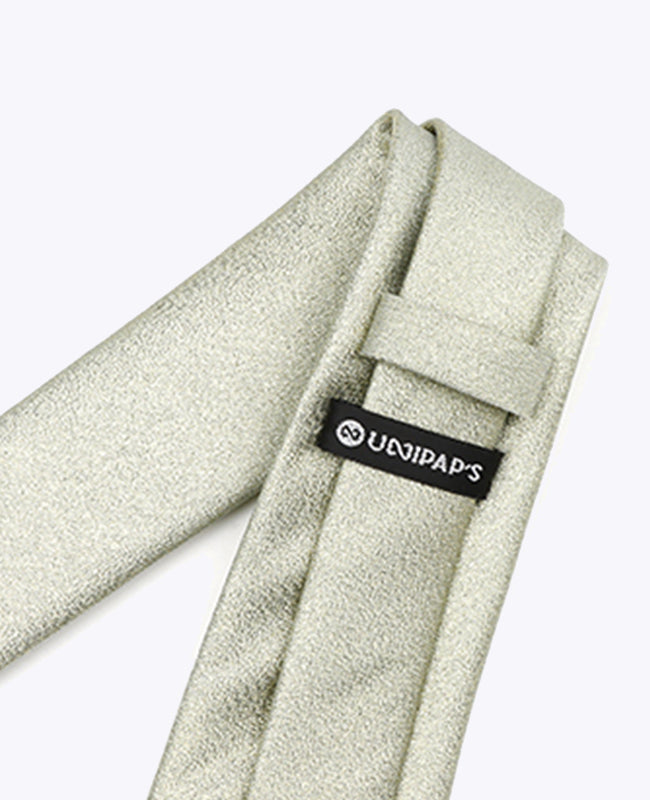 Corbata con Lentejuelas Verdes n°1 Hombre en Poliéster | Isidore - Unipap's