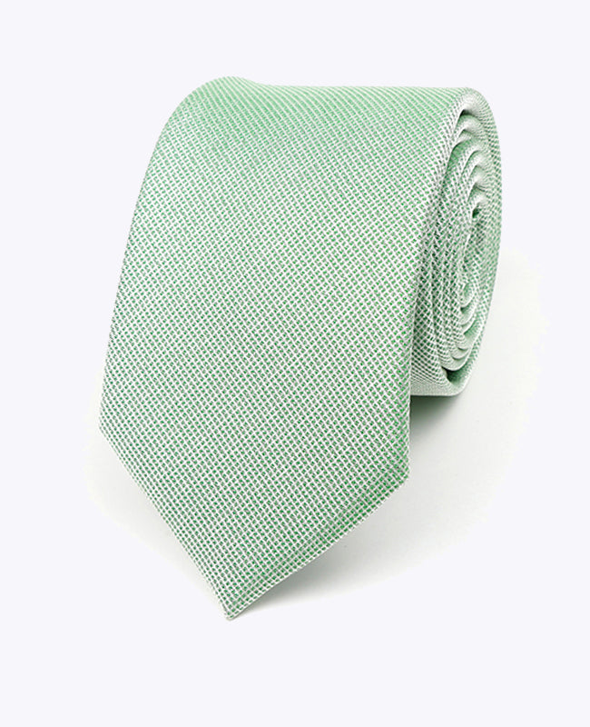 Corbata con Lentejuelas Verde n°1 Hombre en Poliéster | Léonard - Unipap's
