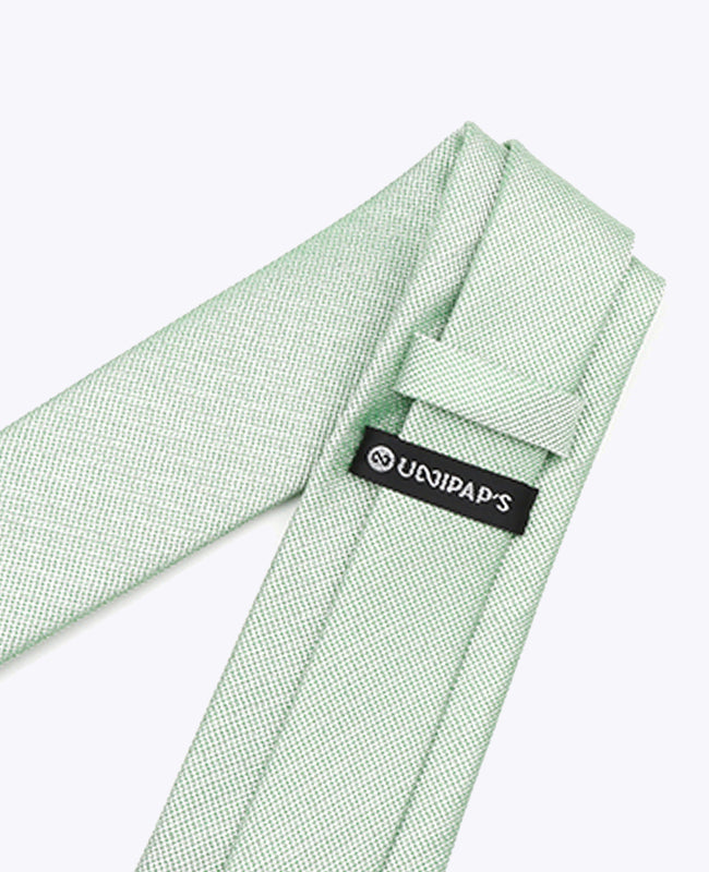 Corbata con Lentejuelas Verde n°1 Hombre en Poliéster | Léonard - Unipap's
