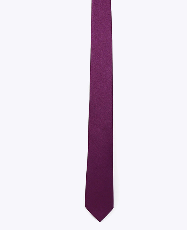 Corbata con Lentejuelas Violeta n°1 Hombre en Poliéster | Armand - Unipap's