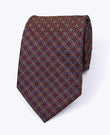 Corbata Rojo n°3 Con Estampados Hombre en Poliéster «Edmond»

