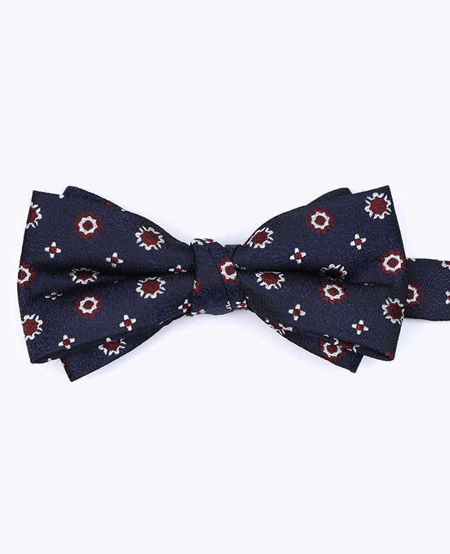 Pajarita Azul n°1 Con Estampados Hombre en Poliéster «Edmond»