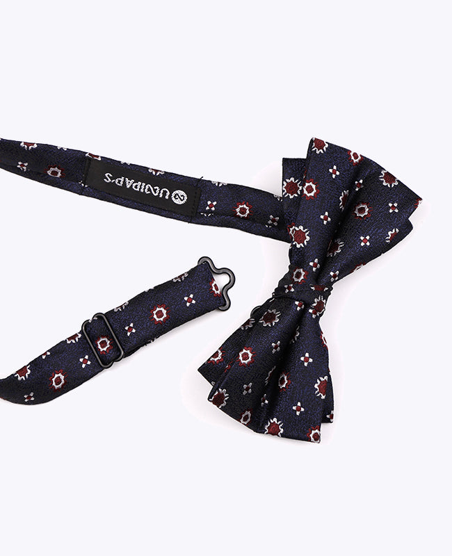 Pajarita Azul n°1 Con Estampados Hombre en Poliéster «Edmond»