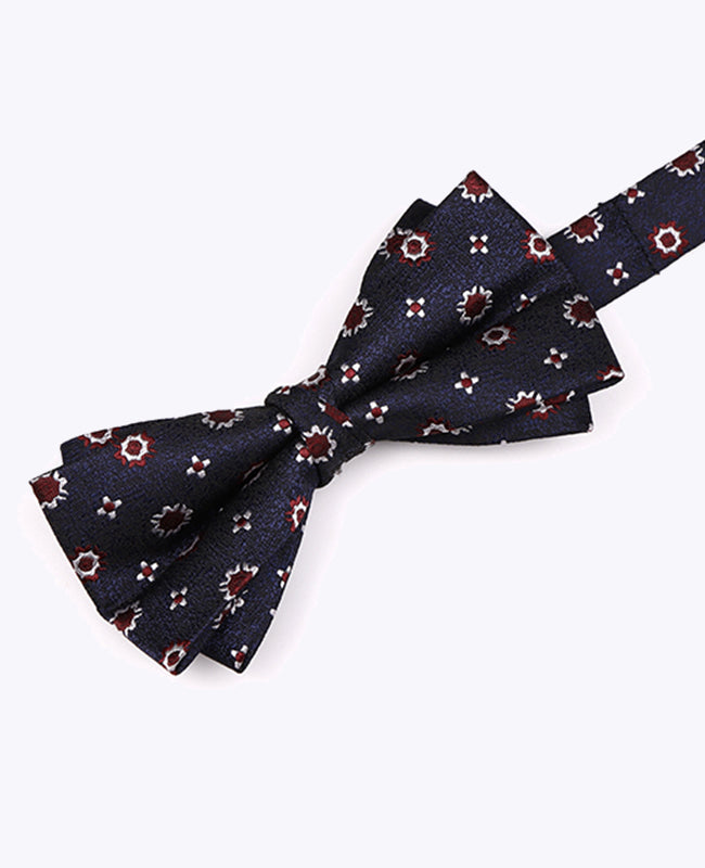 Pajarita Azul n°1 Con Estampados Hombre en Poliéster «Edmond»