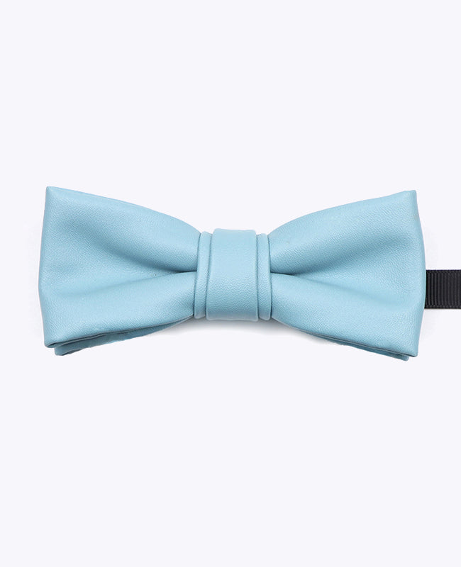 Pajarita Azul Cielo Hombre en Cuero «Achille»