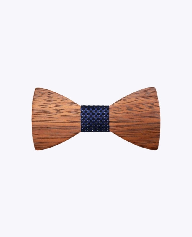 Pajarita Azul Niños de Madera «Arsène»