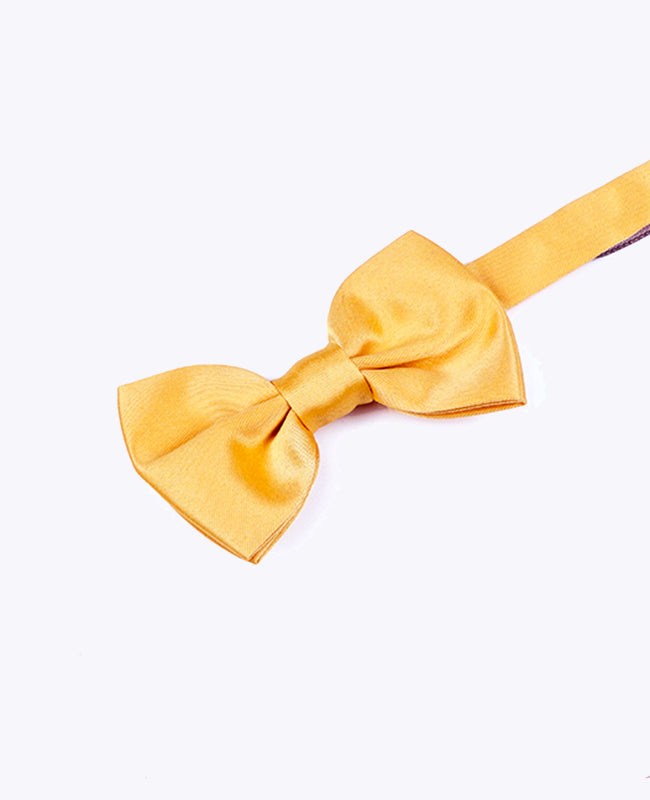 Pajarita Amarillo n°1 Niños en Poliéster «Anatole»