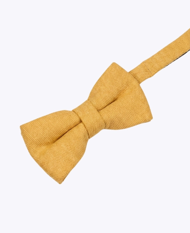 Pajarita Amarillo n°1 Niños Efecto Terciopelo «Simon»