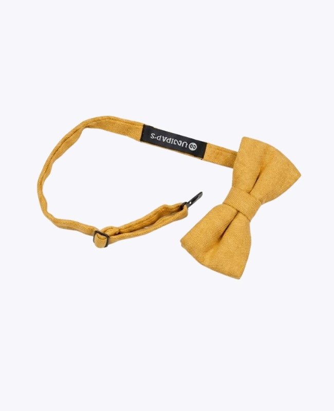 Pajarita Amarillo n°1 Niños Efecto Terciopelo «Simon»