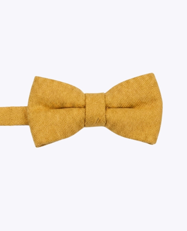 Pajarita Amarillo n°1 Niños Efecto Terciopelo «Simon»