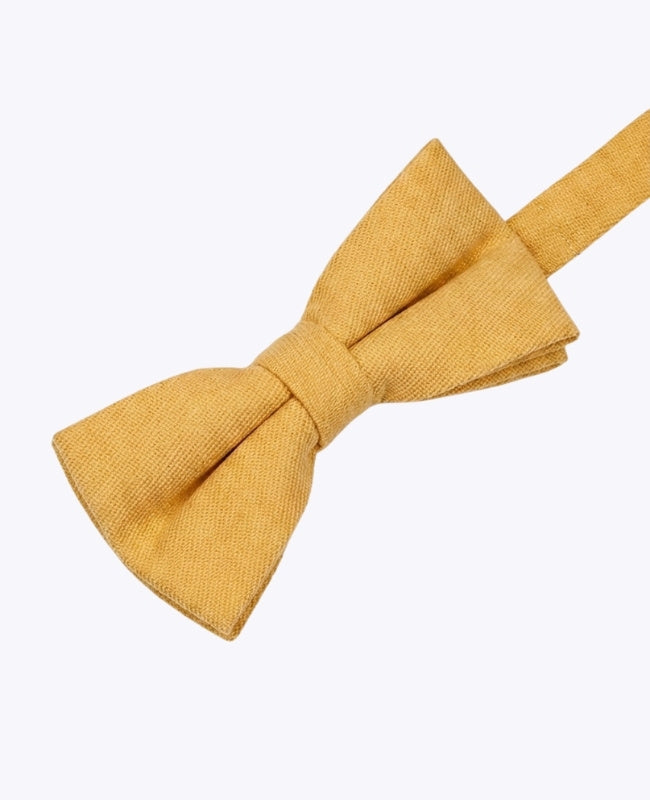Pajarita Amarillo n°1 Hombre en Efecto Terciopelo «Simon»