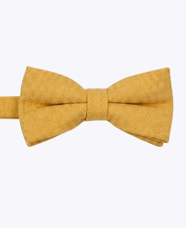 Pajarita Amarillo n°1 Hombre en Efecto Terciopelo «Simon»