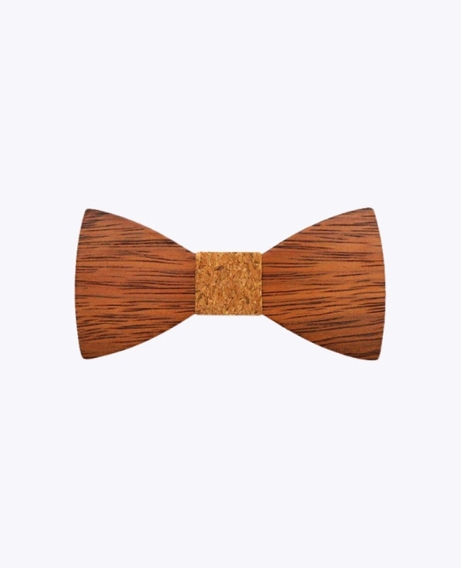 Noeud Papillon Liège Enfant en Bois «Arsène»