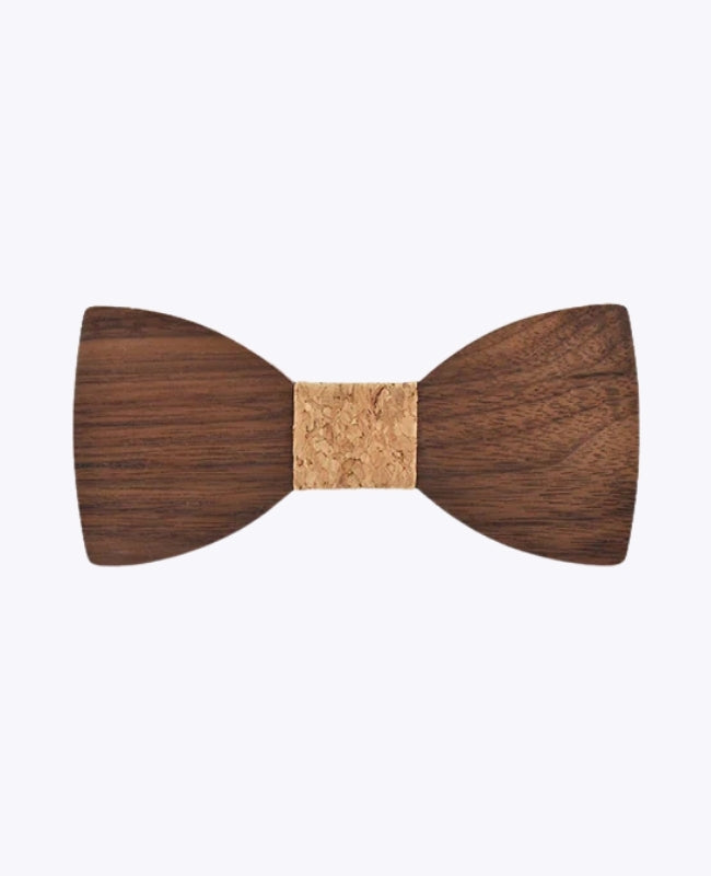 Pajarita Corcho Hombre de Madera «Ambroise»