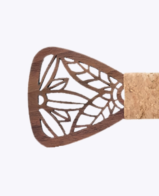 Pajarita Corcho Hombre de Madera «César»