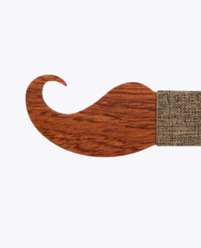 Noeud Papillon Marron Homme en Bois «Hippolyte»