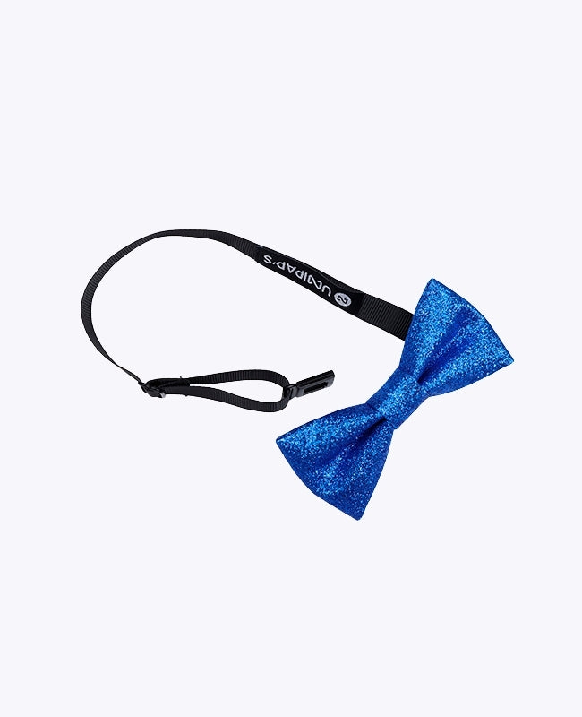 Pajarita Con Lentejuelas Azul n°1 Niños en Poliéster «Olive»