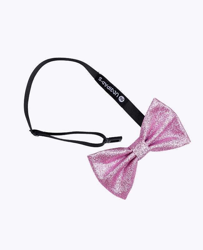 Pajarita Con Lentejuelas Rosa n°3 Hombre en Poliéster «Olive»
