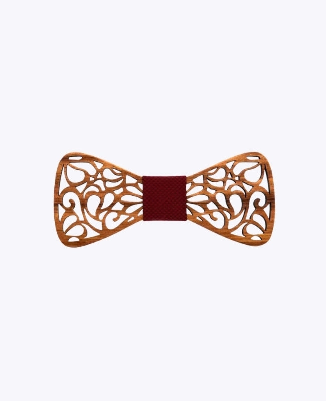 Pajarita Rojo Niños de Madera «Hercule»
