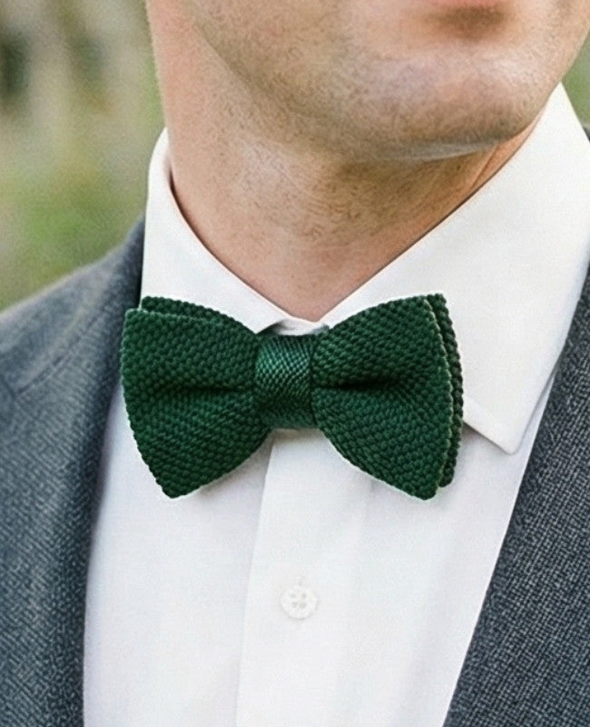Pajarita Verde n°1 Hombre en Punto «Léon»