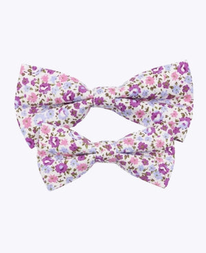 Pajaritas Liberty Violeta Padre e Hijo en Algodón «Gaspard»