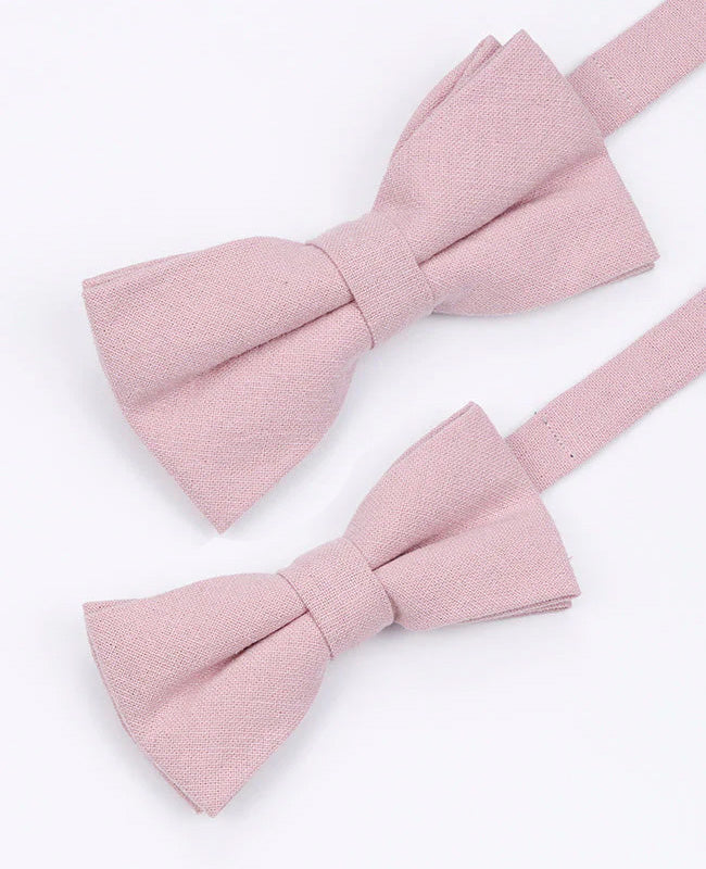 Pajaritas Rosa n°3 Padre e Hijo en Algodón «Edgard»