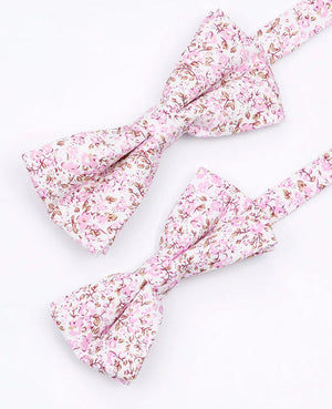 Pajaritas Liberty Rosa n°4 Padre e Hijo en Algodón «Gaspard»