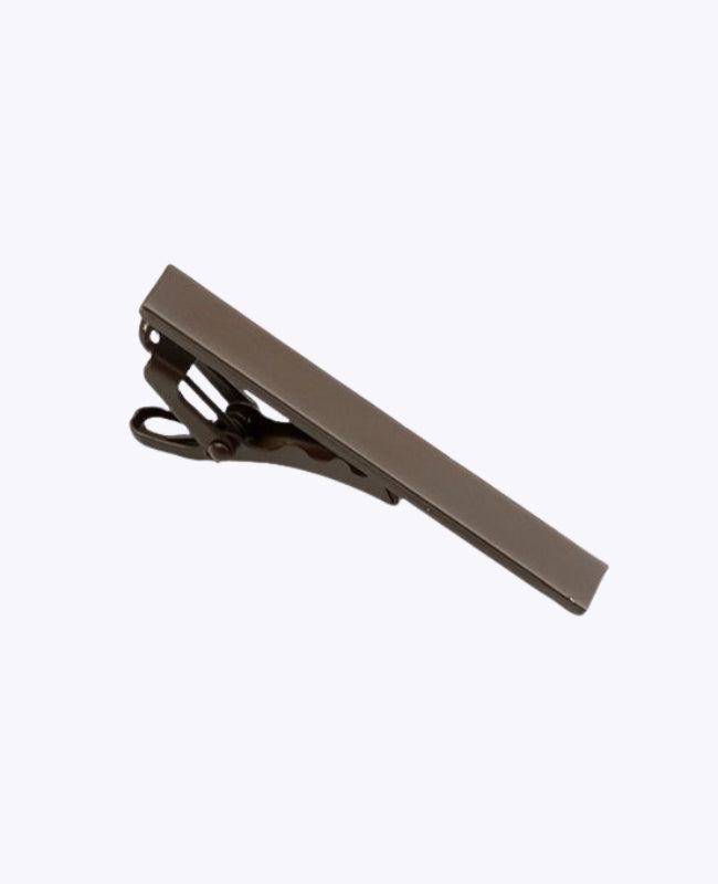 Pasador de corbata Gris en Metal