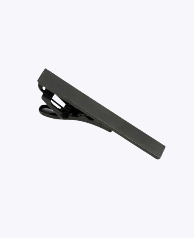 Pasador de corbata Negro en Metal