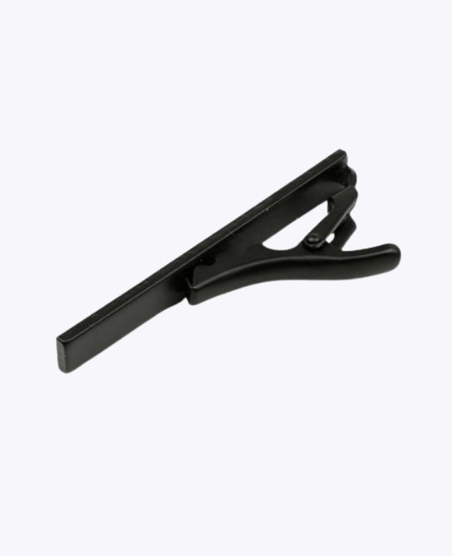Pasador de corbata Negro en Metal