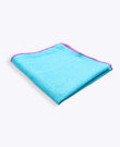 Pañuelo de bolsillo Azul n°1 en Lino «Basile»