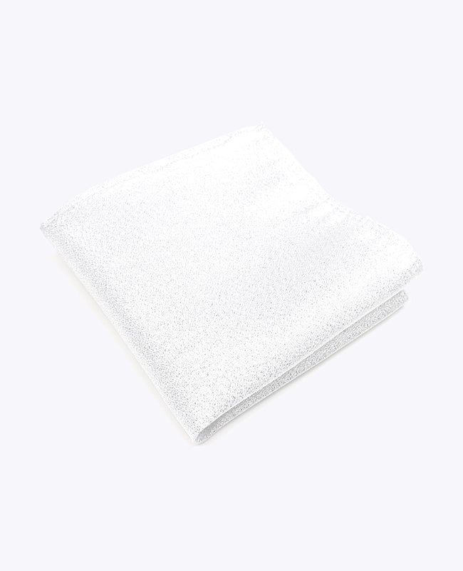 Pañuelo de bolsillo con Lentejuelas Plateadas n°1 en Poliéster | Isidore - Unipap's