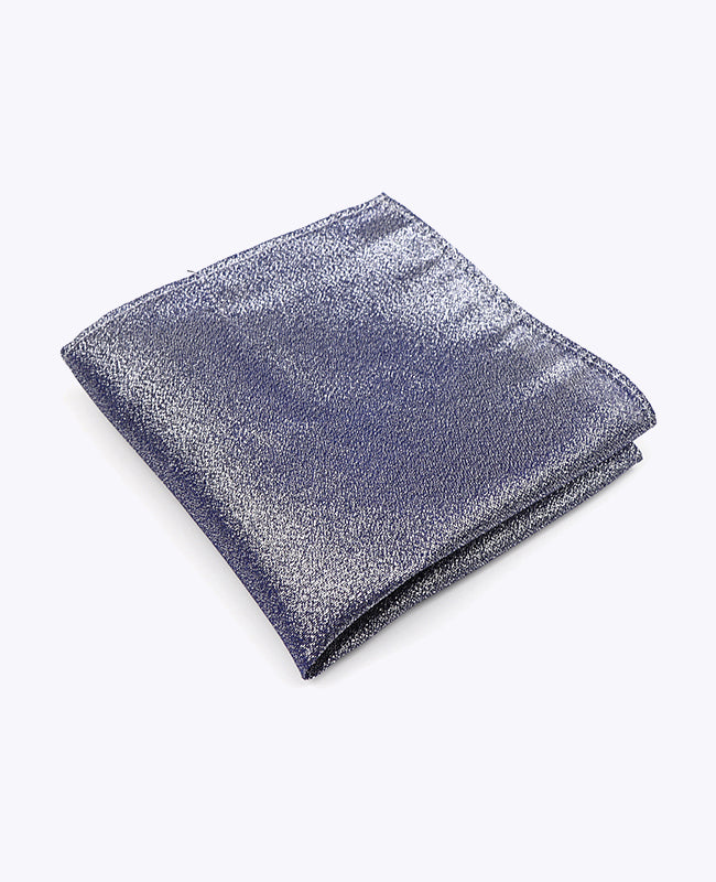 Pañuelo de bolsillo con Lentejuelas Azul n°1 en Poliéster | Isidore - Unipap's
