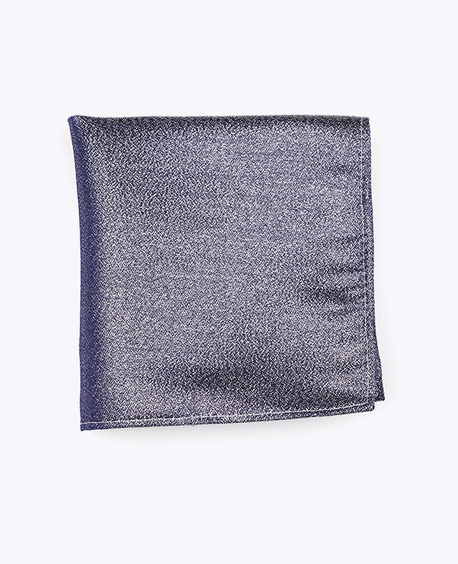 Pañuelo de bolsillo con Lentejuelas Azul n°1 en Poliéster | Isidore - Unipap's